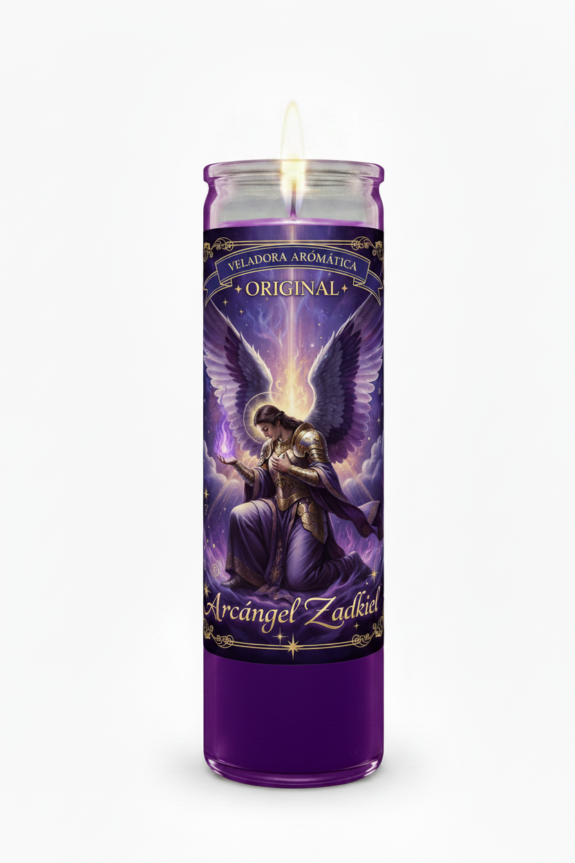 Veladora Arcángel Zadkiel