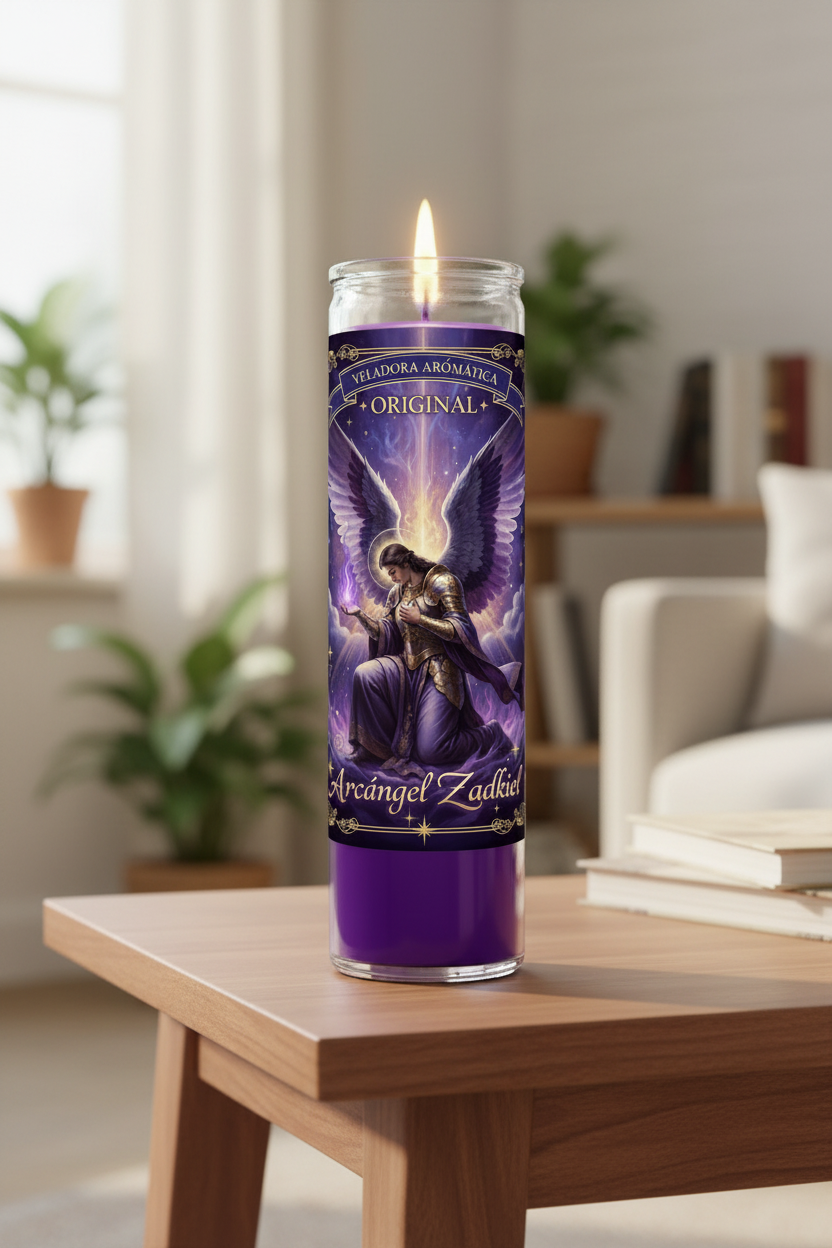 Veladora Arcángel Zadkiel
